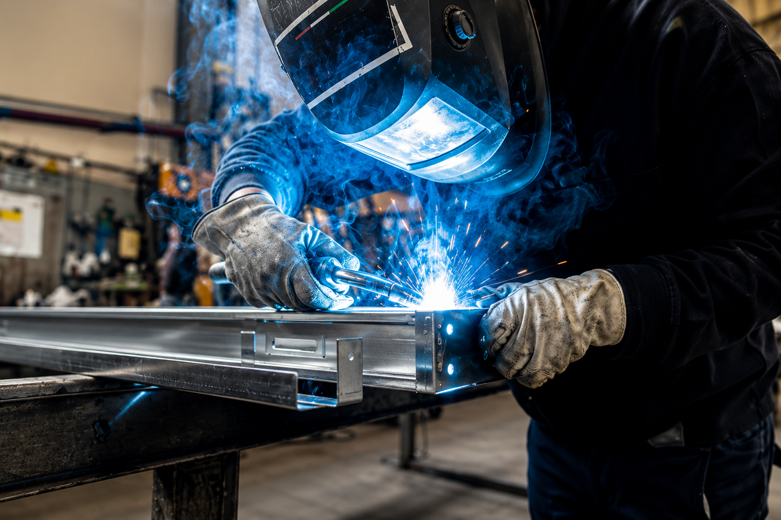 Certified Structural Welding Setup